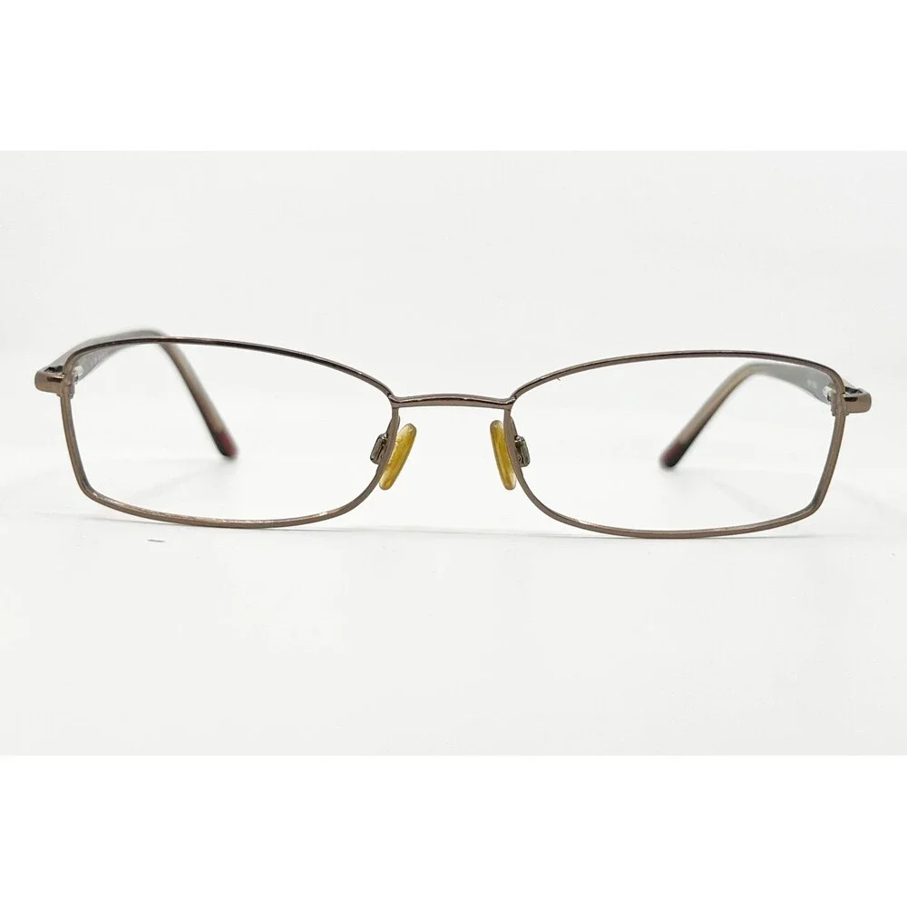 Revlon Eyeglass Frames Womens Brown Spice RV567 Rectangular 54-18-135